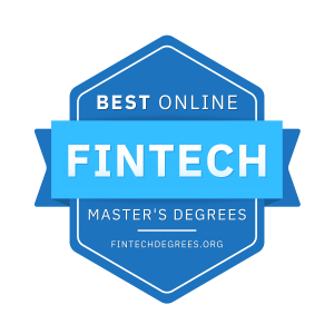 Award Badge for the Best Online Master's in Fintech Programs